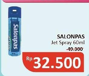 Promo Harga Salonpas Jet Spray 60 ml - Alfamidi