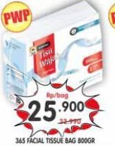 Promo Harga 365 Facial Tissue 800 gr - Superindo