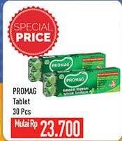 Promo Harga PROMAG Obat Sakit Maag Tablet 30 pcs - Hypermart