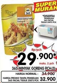 Promo Harga 365 Minyak Goreng 2000 ml - Superindo