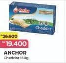 Promo Harga Anchor Cheddar Cheese 150 gr - Alfamart