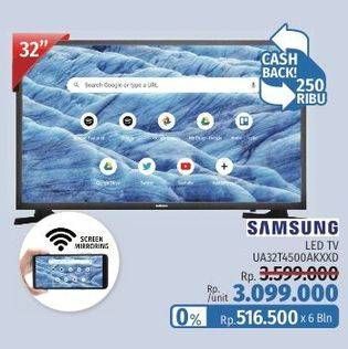 Promo Harga Samsung UA32T4500 | Smart TV 32"  - LotteMart