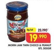Promo Harga MORIN Jam Choco Peanut 300 gr - Superindo