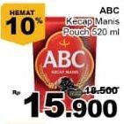 Promo Harga ABC Kecap Manis 520 ml - Giant