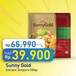 Promo Harga Sunny Gold Chicken Tempura 500 gr - Hypermart