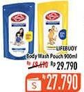 Promo Harga LIFEBUOY Body Wash Lemon Fresh, Mild Care 900 ml - Hypermart