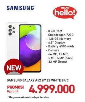 Promo Harga SAMSUNG Galaxy A52  - Carrefour
