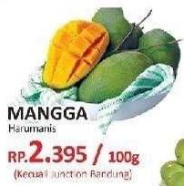 Promo Harga Mangga Harum Manis per 100 gr - Yogya