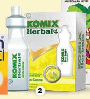 Promo Harga KOMIX Herbal Obat Batuk Lemon 4 pcs - Guardian