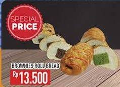 Promo Harga Brownies Roll Bread  - Hypermart