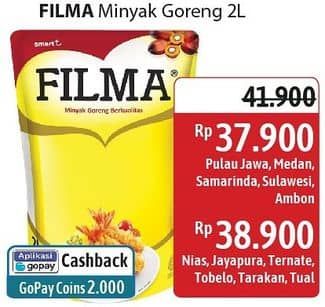 Promo Harga Filma Minyak Goreng 2000 ml - Alfamidi