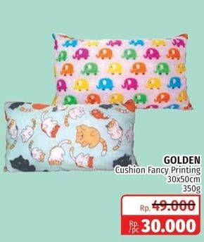 Promo Harga GOLDEN Cushion Fancy Printing  - Lotte Grosir