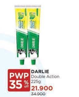 Promo Harga DARLIE Toothpaste Double Action Mint 225 gr - Watsons