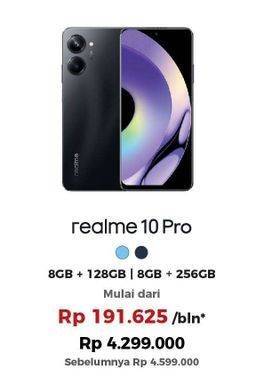 Promo Harga Realme 10 Pro 8GB + 128GB, 8GB + 256GB  - Erafone