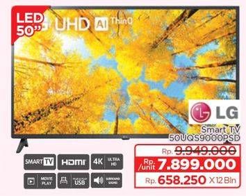 Promo Harga LG UQ9000 UHD TV 50UQ9000PSD 50 Inch  - Lotte Grosir