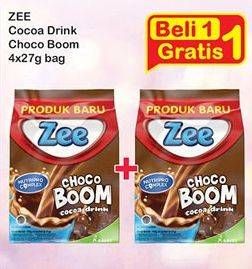 Promo Harga ZEE Choco Boom per 4 sachet 27 gr - Indomaret