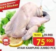 Promo Harga Ayam Kampung 1000 gr - Superindo