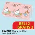 Promo Harga Favour Character Facial Tissue Gentle Touch 120 sheet - Alfamidi