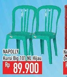 Promo Harga Napolly Kursi Makan Big BIG-101  - Hypermart