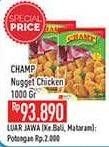 Promo Harga Champ Nugget Chicken Nugget 1000 gr - Hypermart