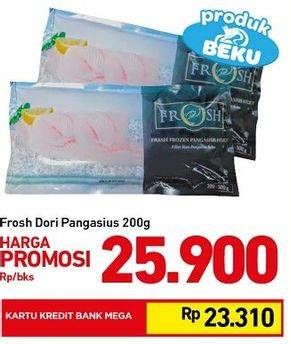 Promo Harga FROSH Fresh Frozen Pangasius Fillet 200 gr - Carrefour