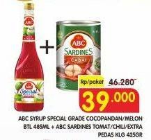 ABC Syrup Special Grade + ABC Sardines