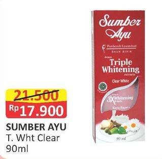 Promo Harga SUMBER AYU Sabun Sirih Clear 90 ml - Alfamart