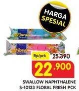 Promo Harga SWALLOW Naphthalene Colour Ball S-10133  - Superindo