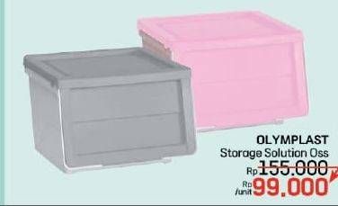 Promo Harga Olymplast Storage Solution Kotak Serbaguna  - LotteMart