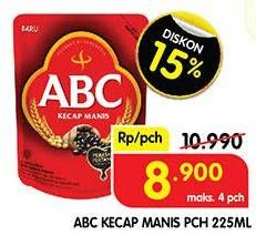 Promo Harga ABC Kecap Manis 225 ml - Superindo