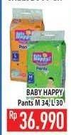 Promo Harga Baby Happy Body Fit Pants M34, L30  - Hypermart
