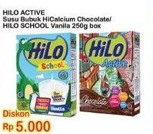 HILO Active Coklat/ School Vanila 250 g