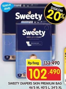 Promo Harga Sweety Skin Premium All Variants 34 pcs - Superindo