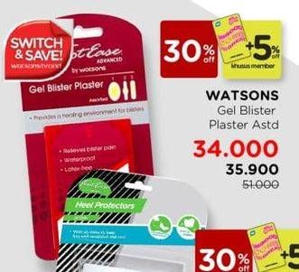 Promo Harga WATSONS Gel Blister Plester ASTD 6 pcs - Watsons