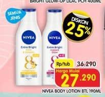 Promo Harga Nivea Body Lotion All Variants 200 ml - Superindo