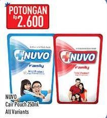 Promo Harga NUVO Body Wash Mild Protect, Total Protect 250 ml - Hypermart