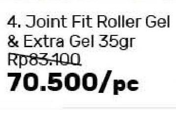 Promo Harga JOINT FIT Roller Gel 35 gr - Guardian