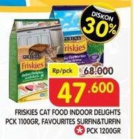 Promo Harga FRISKIES Makanan Kucing 1100gr/1200gr  - Superindo
