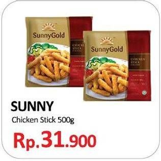 Promo Harga SUNNY GOLD Chicken Stick 500 gr - Yogya