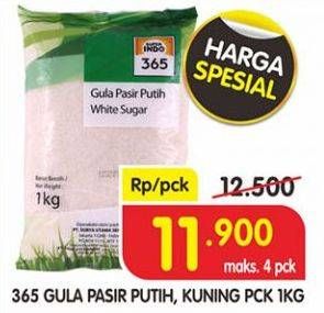 Promo Harga 365 Gula Pasir 1 kg - Superindo