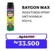 Promo Harga Baygon Max Obat Nyamuk Aerosol  500 ml - Indomaret