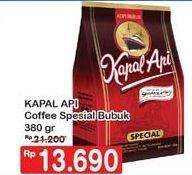 Promo Harga Kapal Api Kopi Bubuk Special 380 gr - Hypermart