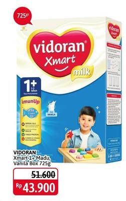 Promo Harga VIDORAN Xmart 1+ Madu, Vanilla 750 gr - Alfamidi