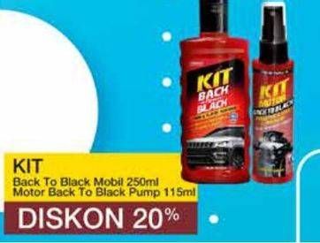 Promo Harga KIT Back To Black Mobil, Motor 115 ml - Yogya