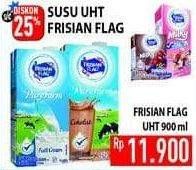 Promo Harga FRISIAN FLAG Susu UHT Purefarm 900 ml - Hypermart