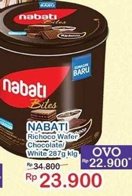 Promo Harga NABATI Bites Richoco, White 287 gr - Indomaret