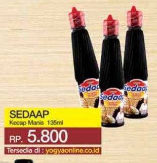 Promo Harga SEDAAP Kecap Manis 135 ml - Yogya