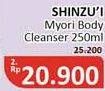 Promo Harga SHINZUI Body Cleanser Myori 250 ml - Alfamidi