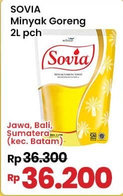 Promo Harga Sovia Minyak Goreng 2000 ml - Indomaret