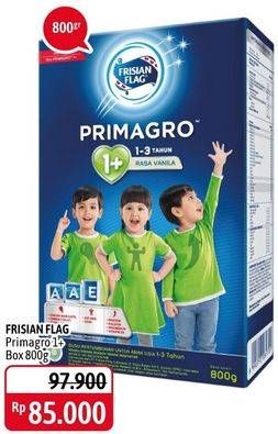 Promo Harga FRISIAN FLAG Primagro 1+ All Variants 800 gr - Alfamidi